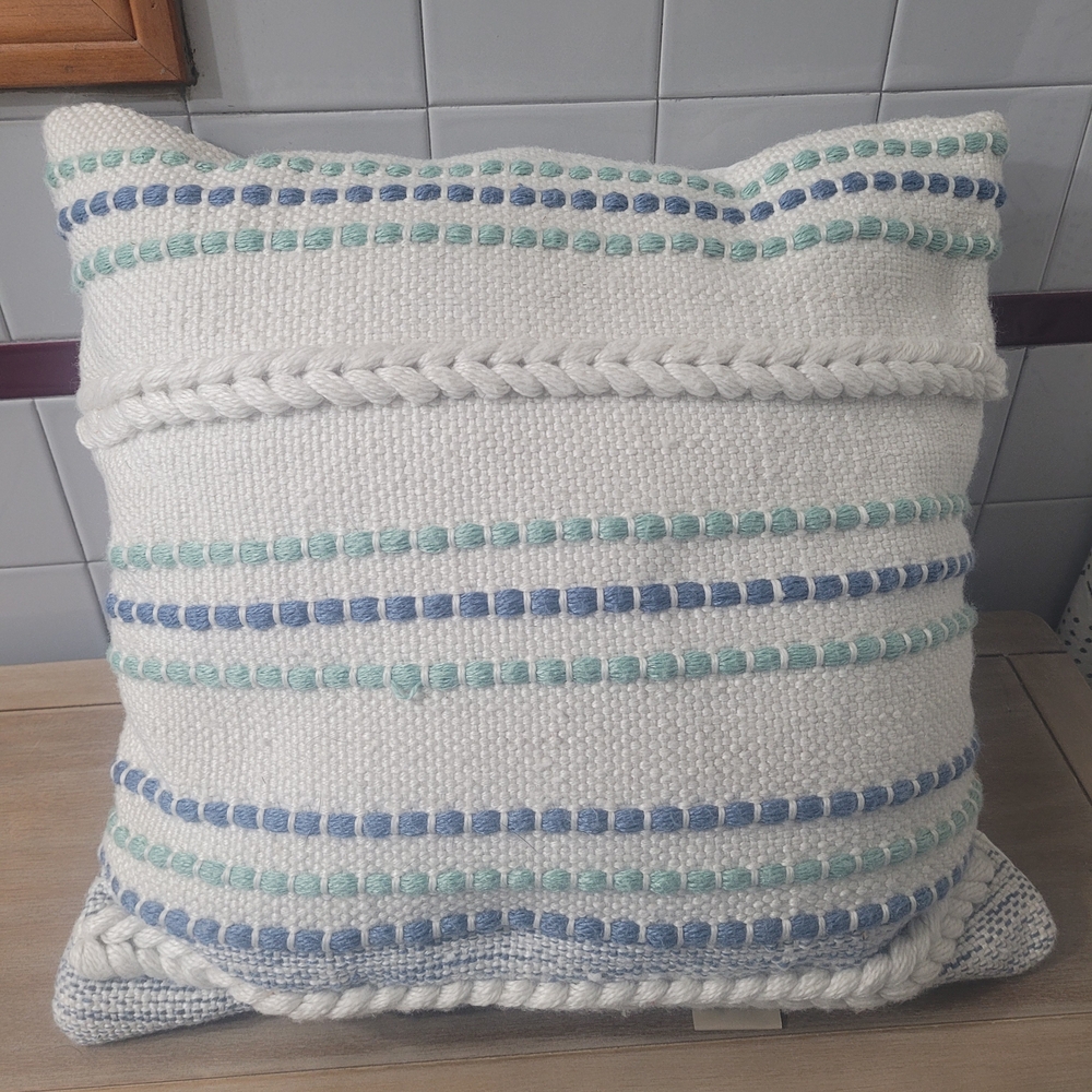 White Throw Pillow